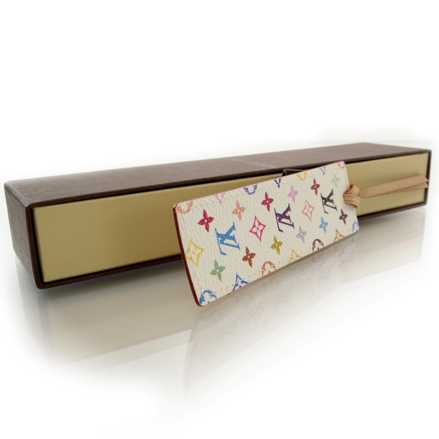 Louis Vuitton Monogram Multicolor Bookmark White 4 of 4