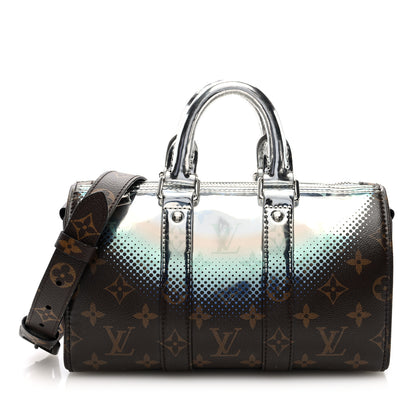 Louis Vuitton Metallic Monogram Portrait Keepall Bandouliere 25 Brown 1 of 10