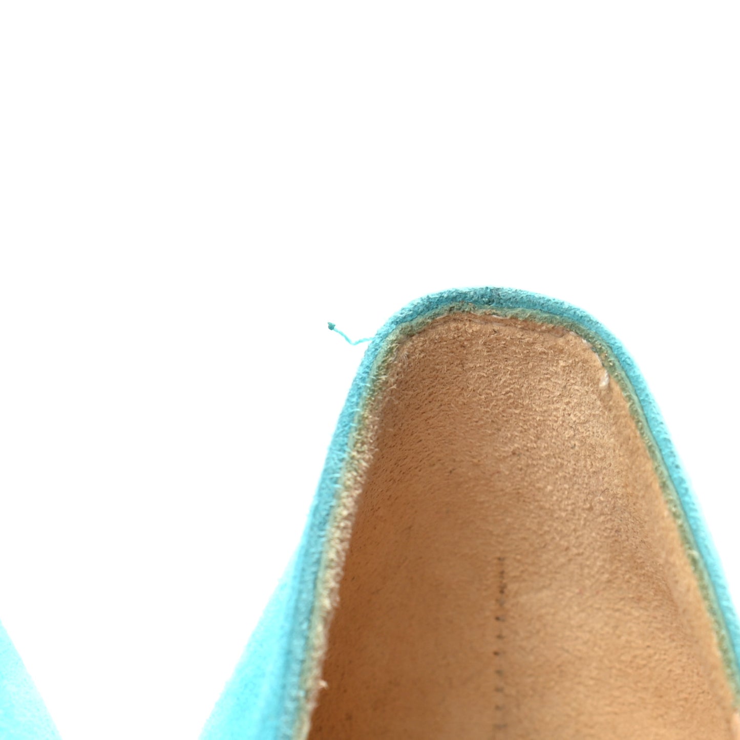 Suede Vendome 120 Pumps 39 Aquamarine