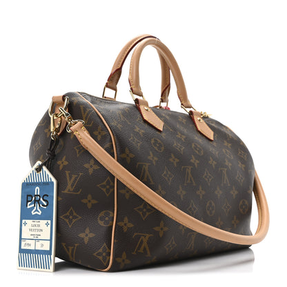 Louis Vuitton Monogram Speedy Soft Crafty 30 3 of 9