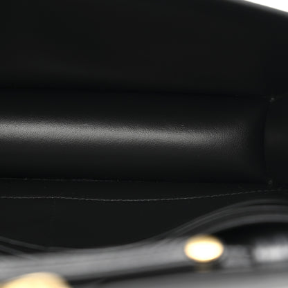 Celine Shiny Calfskin Triomphe Margo Wallet on Chain Black 5 of 12
