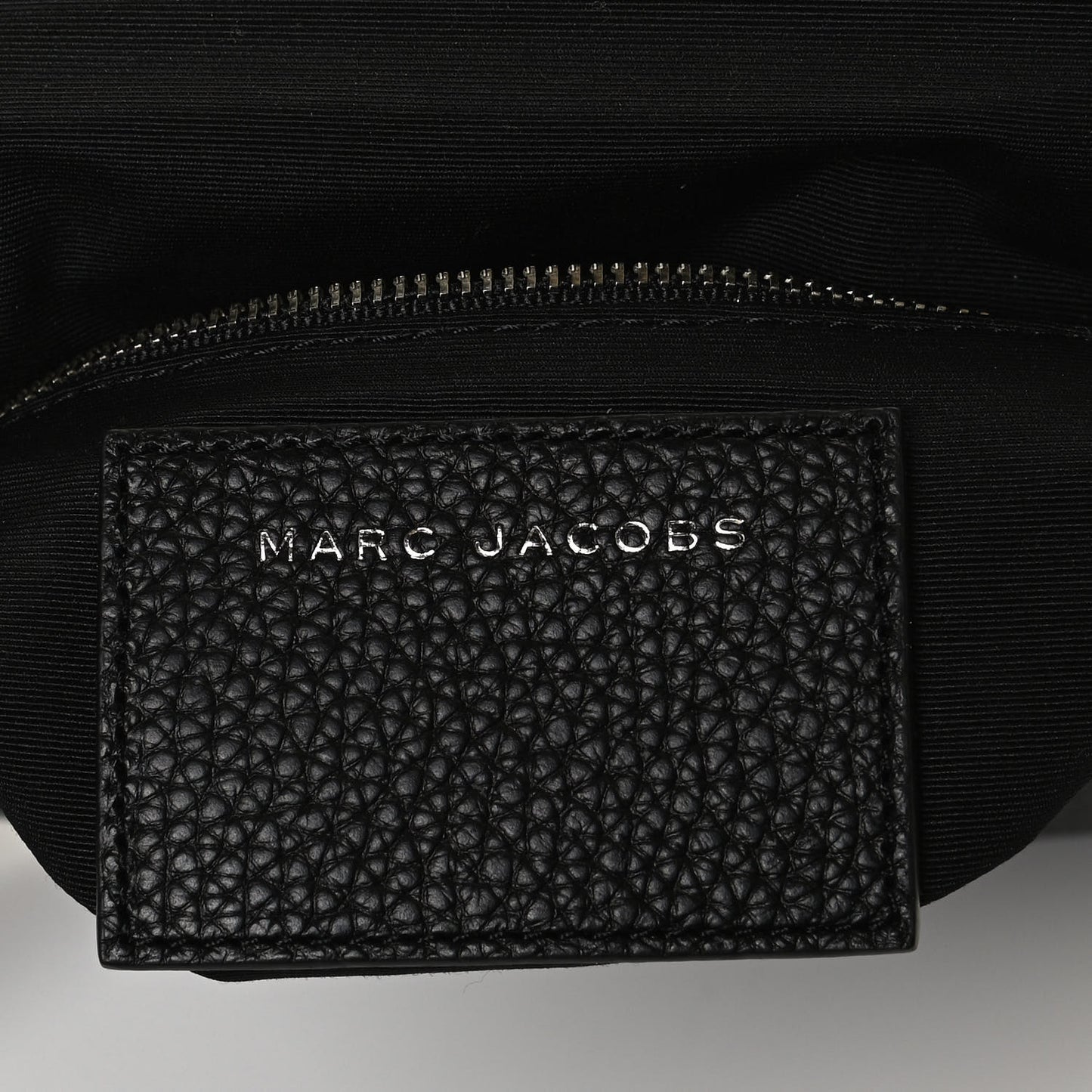 Pebbled Calfskin Recruit Nomad Crossbody Black
