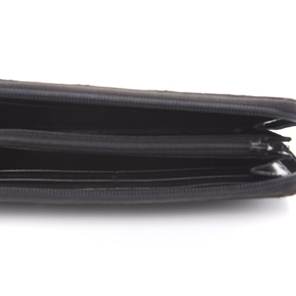 Prada Tessuto Nylon Quilted Zip Around Wallet Black 5 of 10