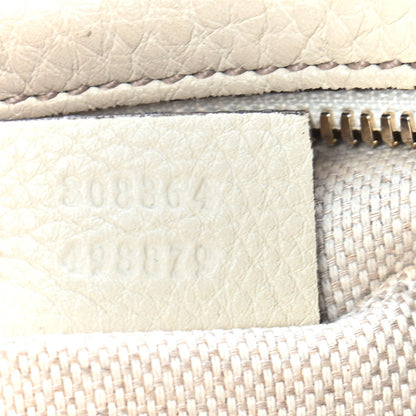 Gucci Pebbled Calfskin Small Soho Disco Bag Off White 7 of 12