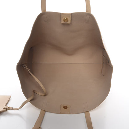 Saint Laurent Calfskin Large Shopping Tote Nude Powder 8 of 11