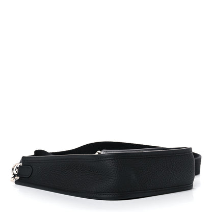Hermes Taurillon Clemence Evelyne TPM Black 4 of 10