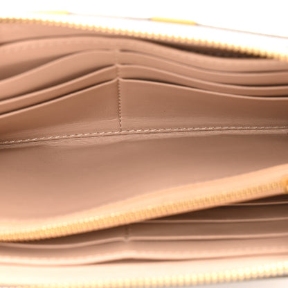 Chloe Calfskin Marcie Long Zip Around Wallet Cashmere Grey 5 of 9