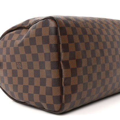 Louis Vuitton Damier Ebene Speedy 35 8 of 9