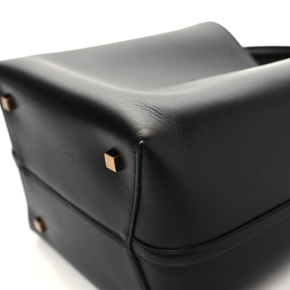 Saint Laurent Smooth Shiny Calfskin Monogram Le 37 Bucket Bag Black 10 of 12