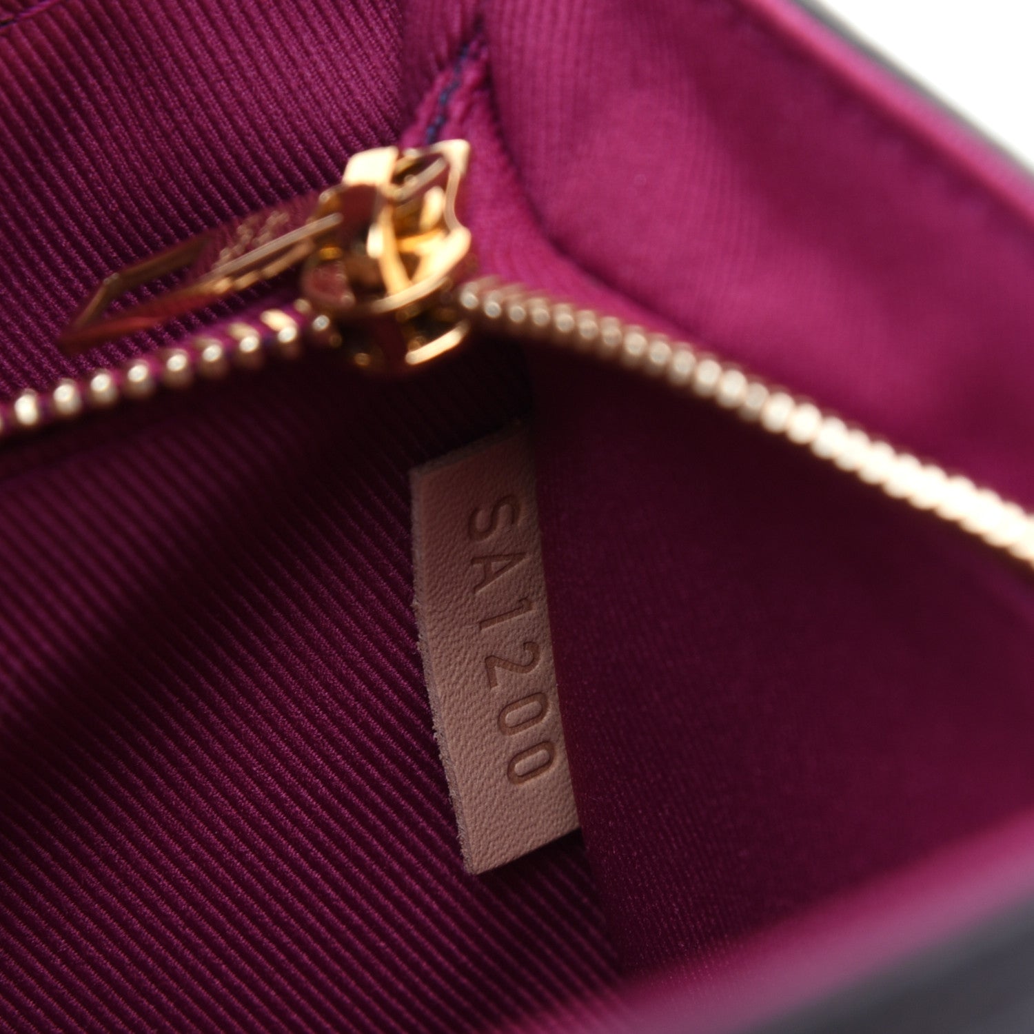 Louis Vuitton Monogram Cluny BB Bordeaux Fuchsia 9 of 18