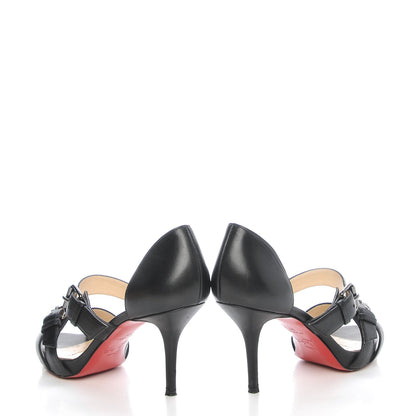 Christian Louboutin Calfskin VIP Atalanta 85 Sandals 37 Black 5 of 14
