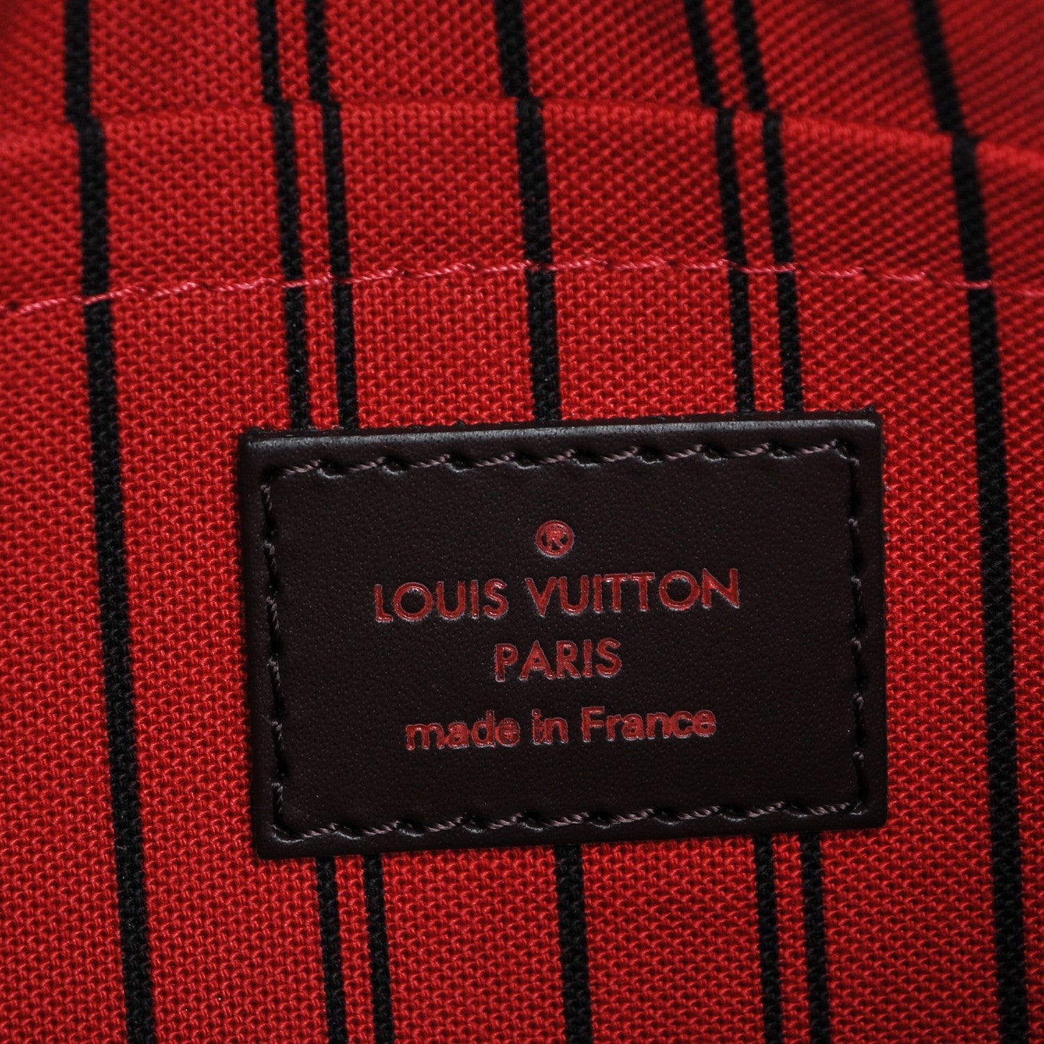 Louis Vuitton Damier Ebene Neverfull MM GM Pochette 6 of 6