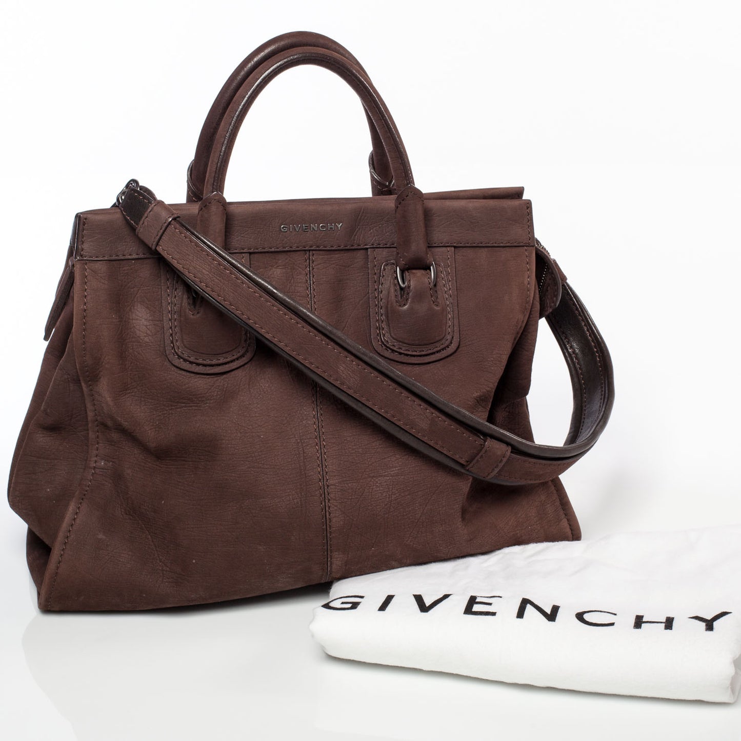 Leather Neo Bag Brown
