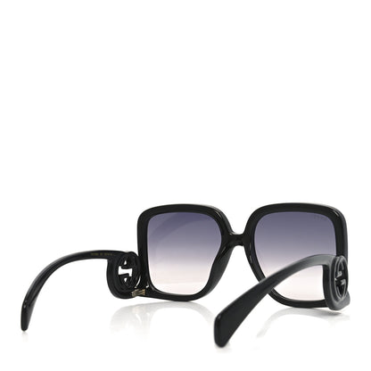 Gucci Acetate Rectangle Frame Sunglasses GG1326S Black 4 of 6
