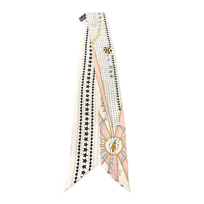 Christian Dior Silk High Priestess Tarot Mitzah Scarf Off White 2 of 3