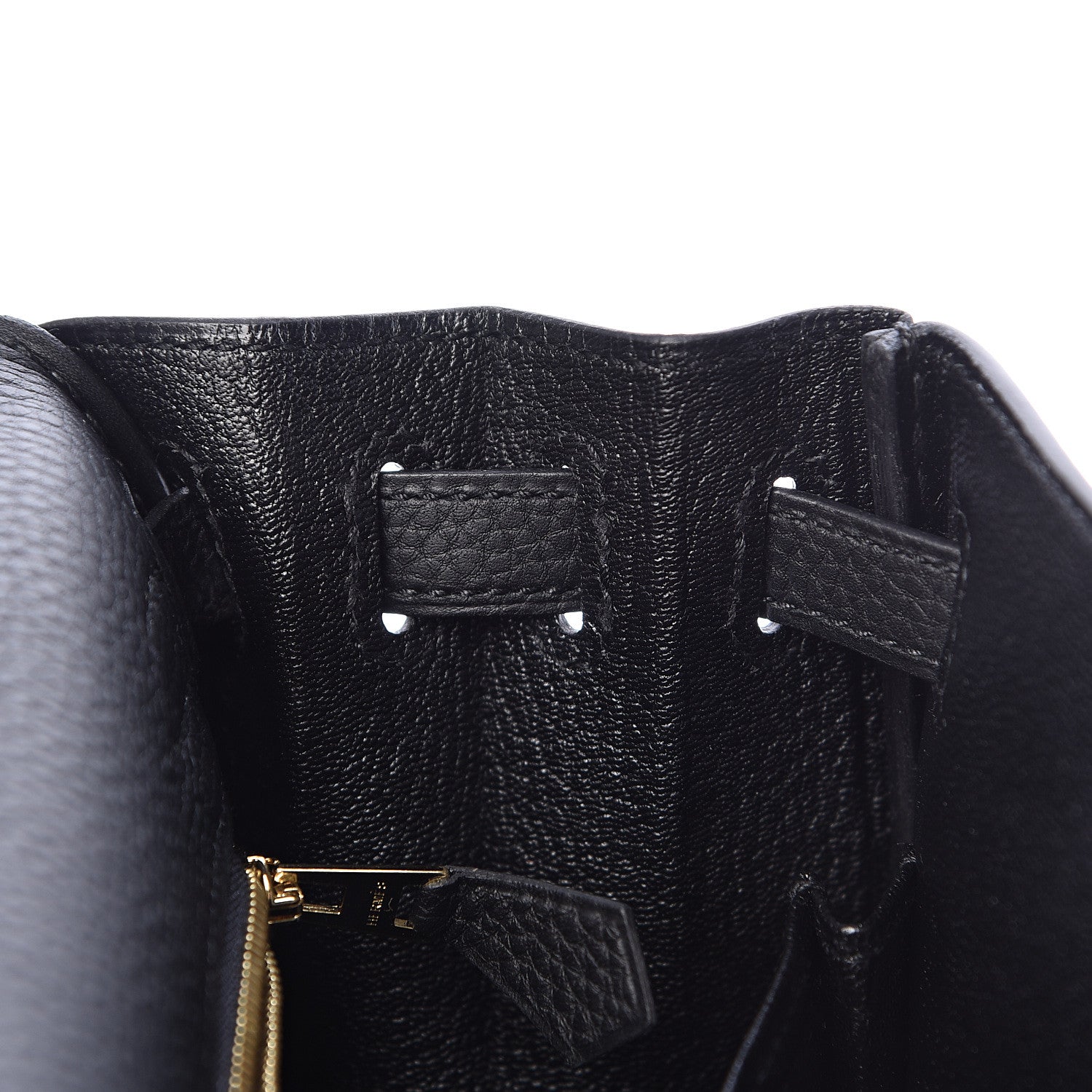 Hermes Togo Kelly Retourne 25 Black 21 of 40