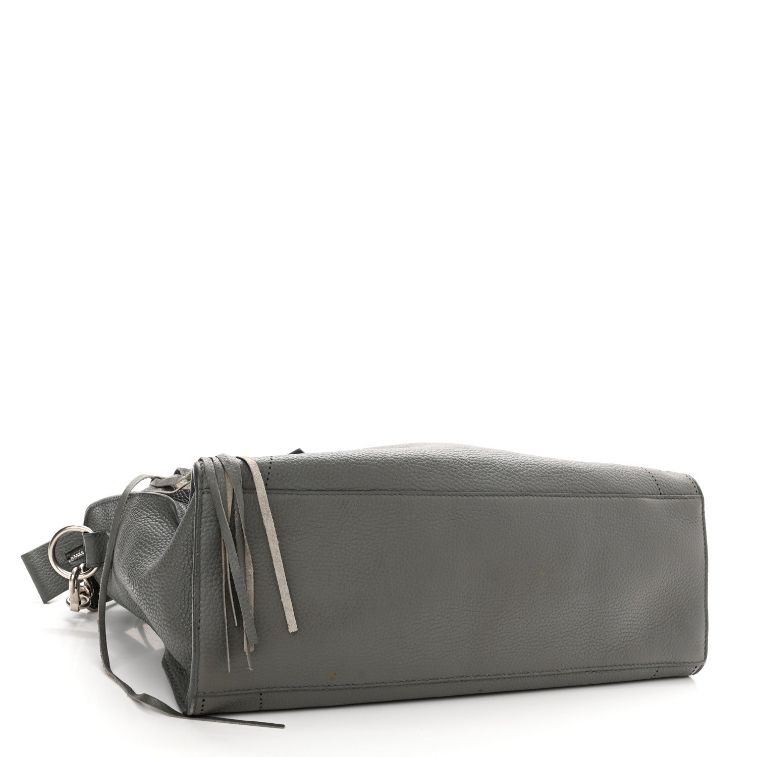Balenciaga Veau Grana Perforated Blackout Hardware City Gris Acier 4 of 14