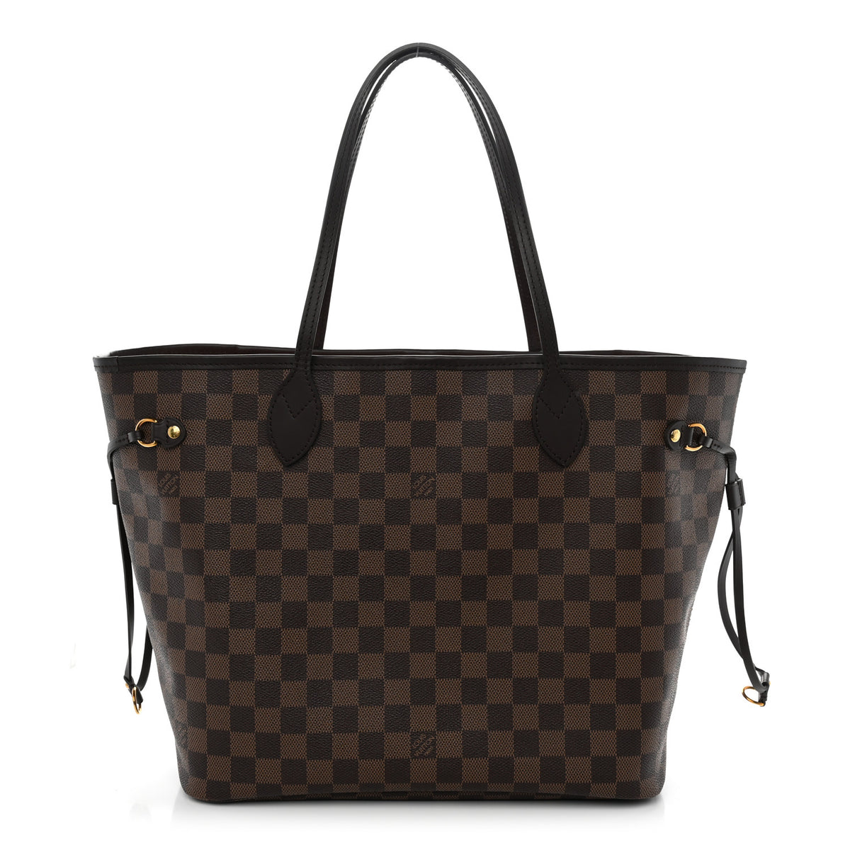 Damier Ebene Neo Neverfull MM Rose Ballerine