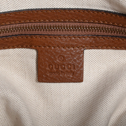 Gucci Leather Ride Medium Top Handle Bag Brown 6 of 7
