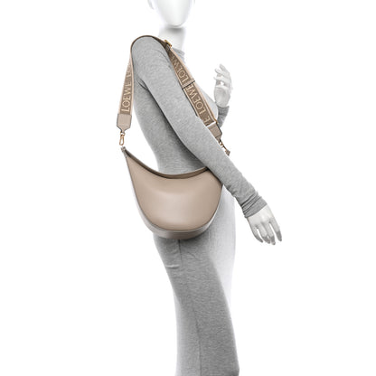 Loewe Satin Calfskin Jacquard Small Luna Bag Oat 2 of 10