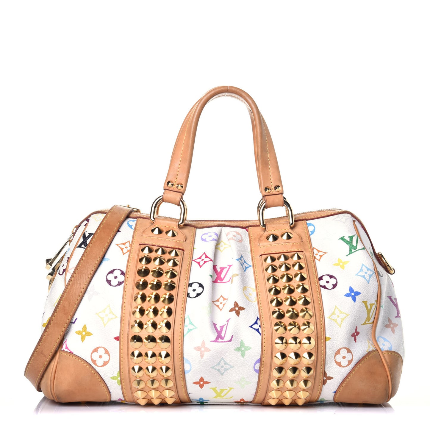 Monogram Multicolor Courtney MM White