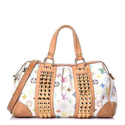Louis Vuitton Monogram Multicolor Courtney MM White 1 of 12