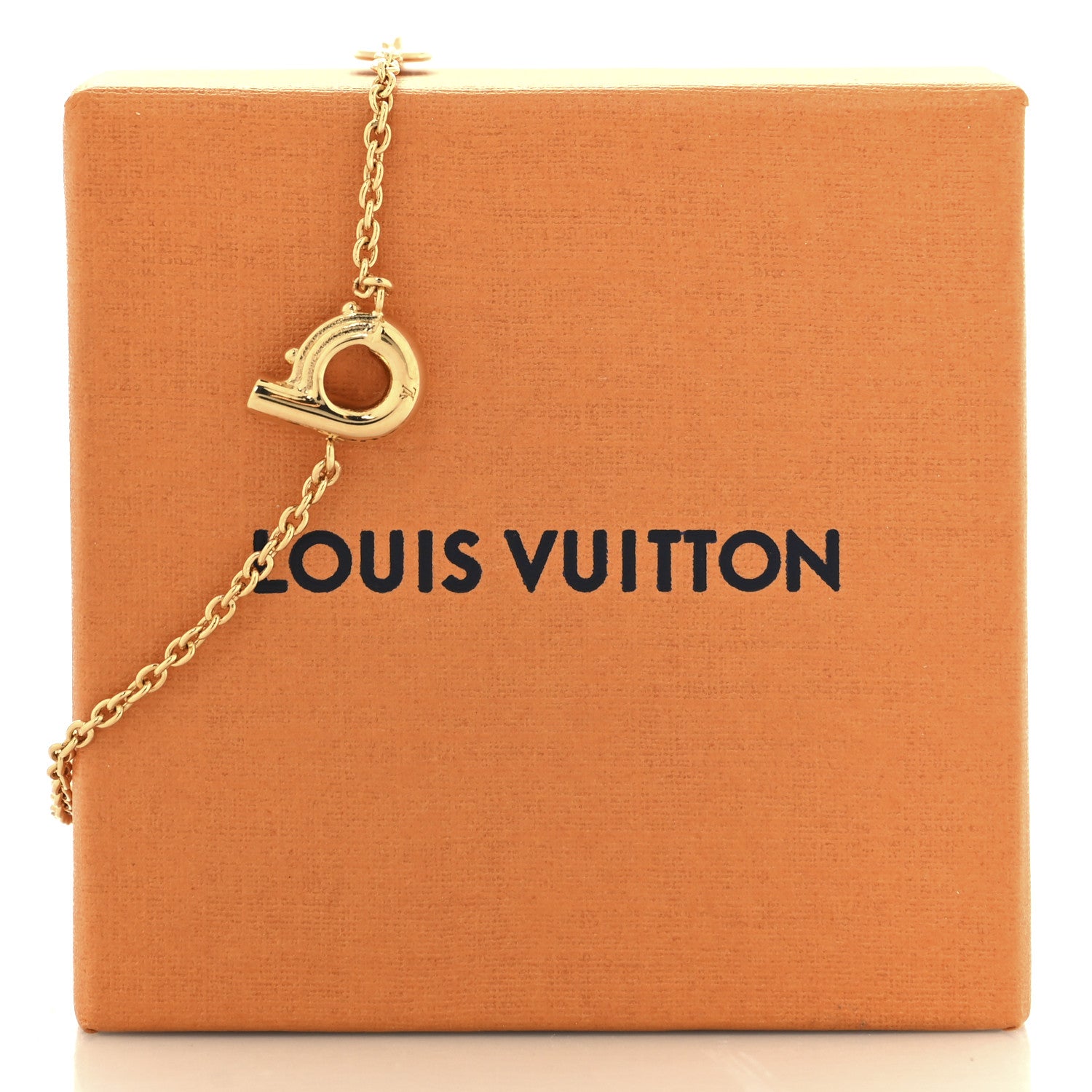 Louis Vuitton LV And Me Letter B Bracelet Gold 6 of 6