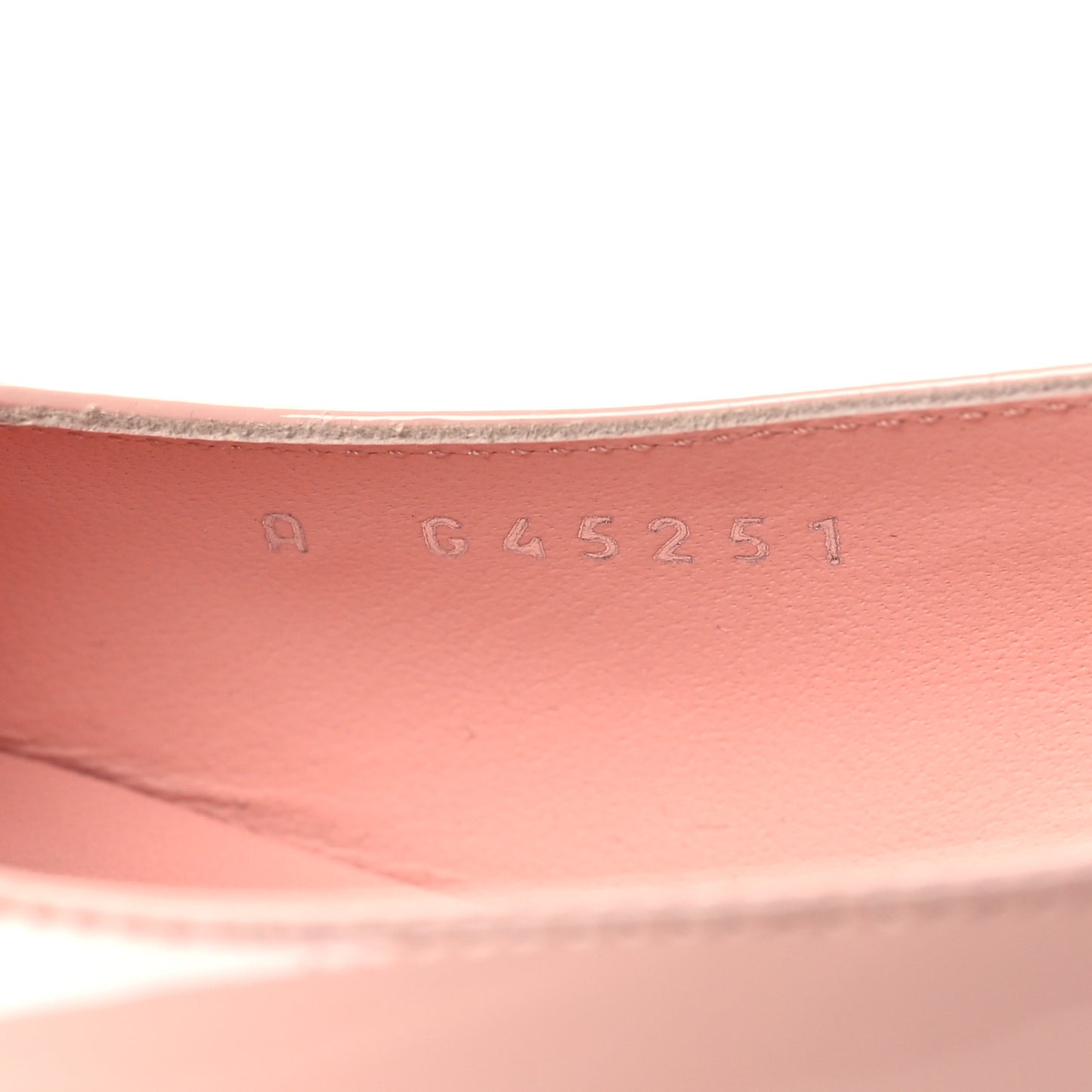 Patent Calfskin Cap Toe CC Slingback Pumps 36 Light Pink