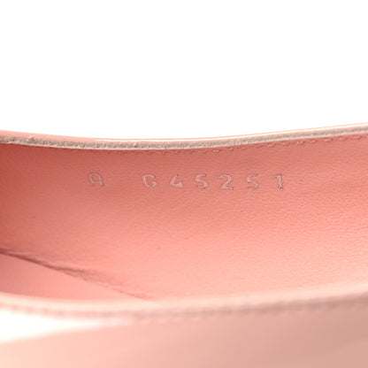 Chanel Patent Calfskin Cap Toe CC Slingback Pumps 36 Light Pink 6 of 9