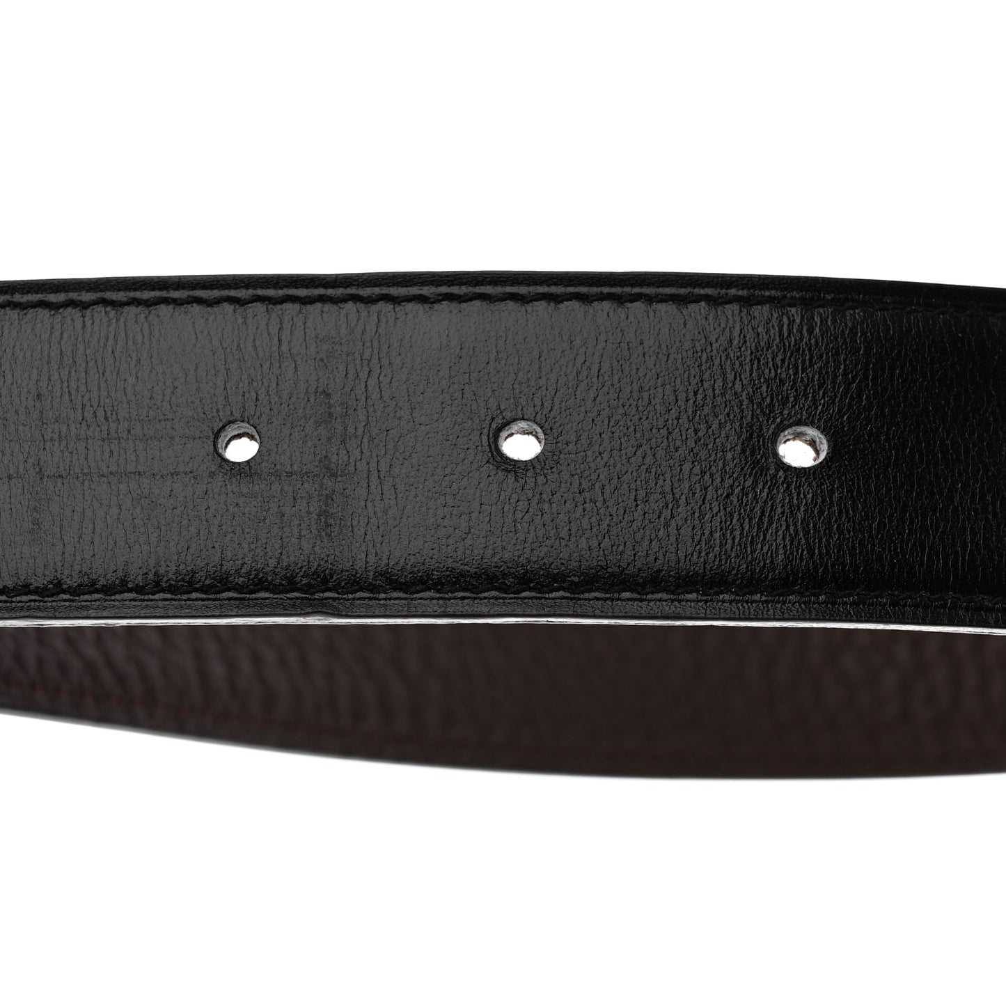 Box Togo Reversible 32mm H Belt Black Chocolate