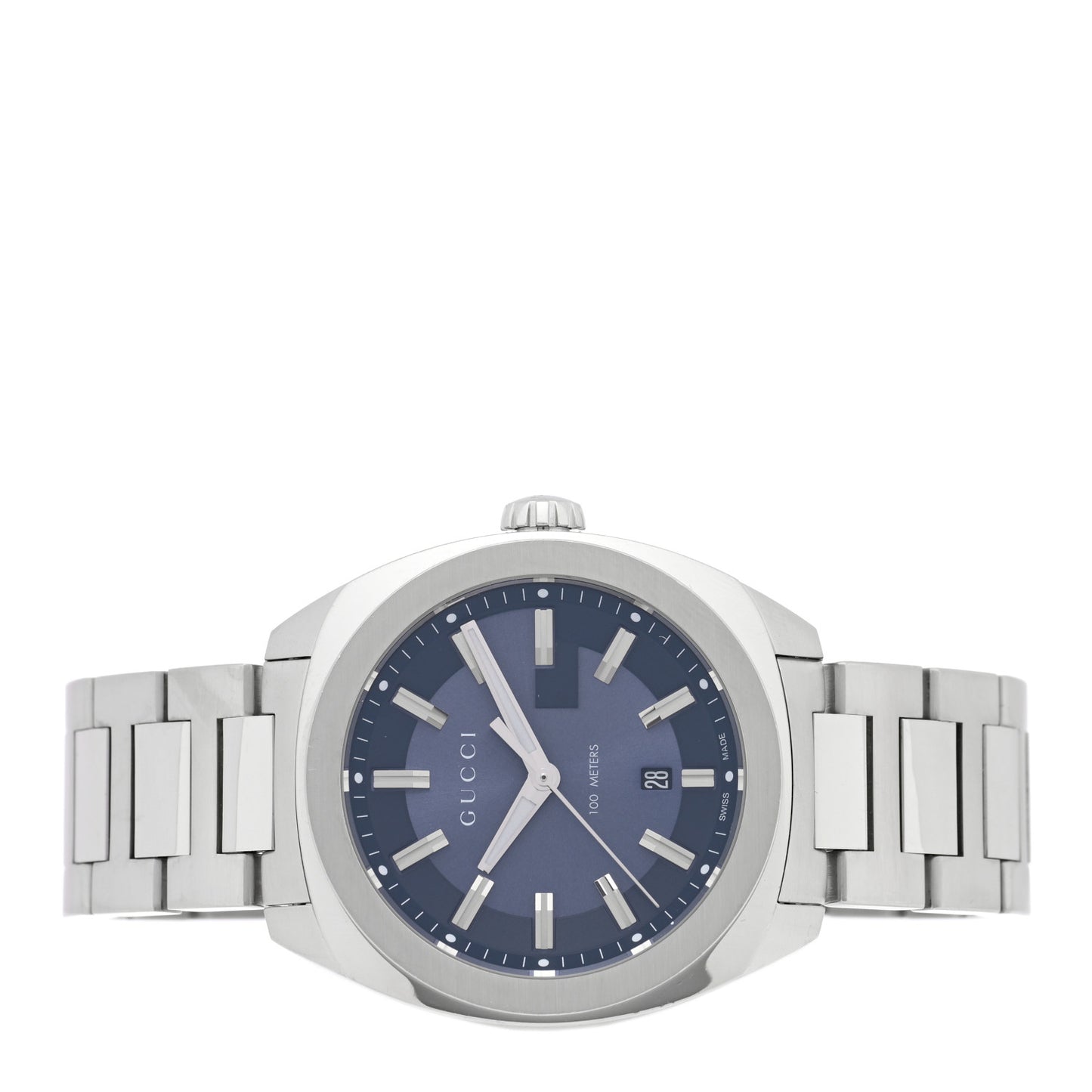 Stainless Steel 40mm GG2570 Quartz Watch Blue