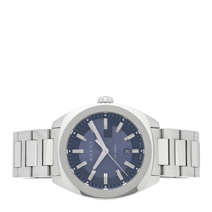 Gucci Stainless Steel 40mm GG2570 Quartz Watch Blue 2 of 4
