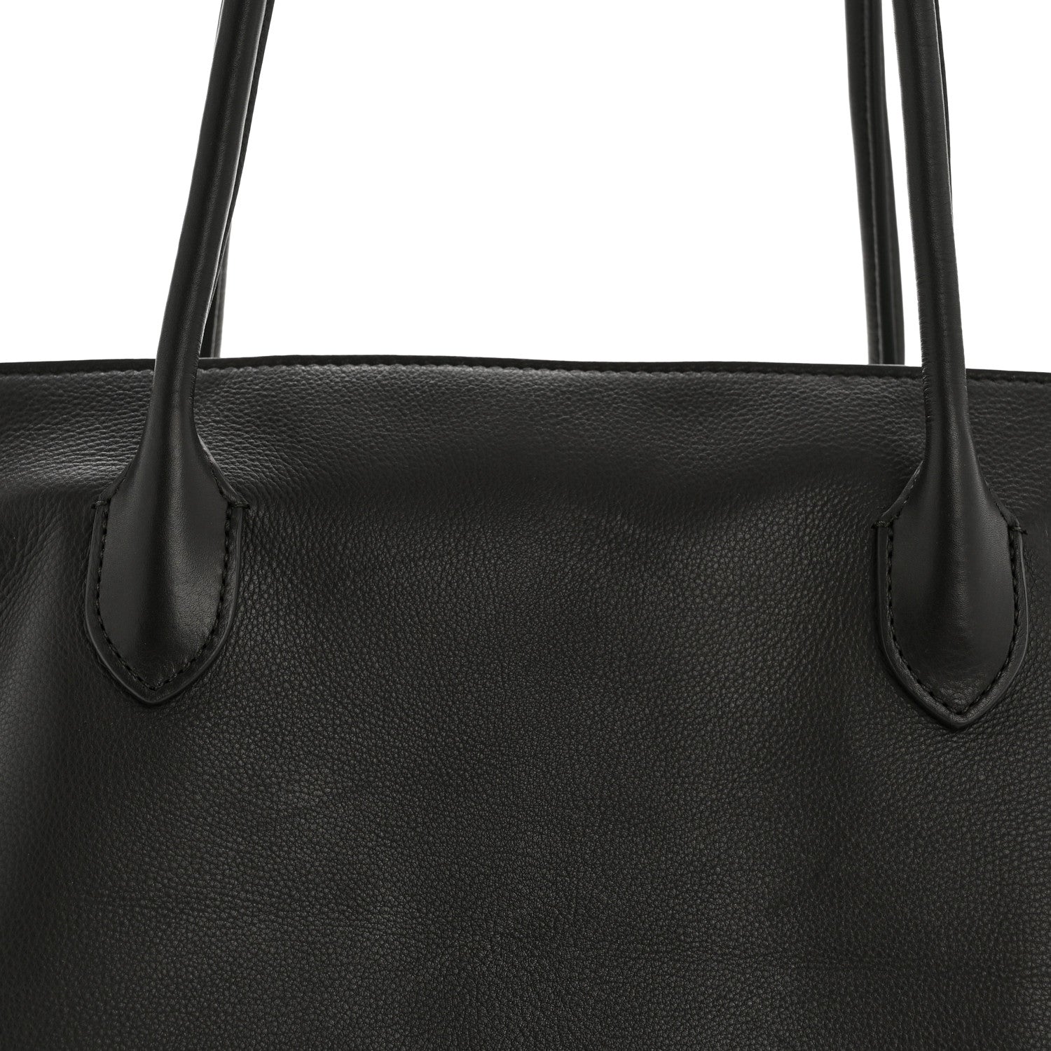 The Row Grained Calfskin Terrasse Bag  Dark Brown 7 of 11