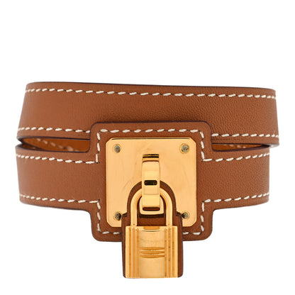 Hermes Swift O'Kelly Double Tour Bracelet T2 Gold 1 of 4