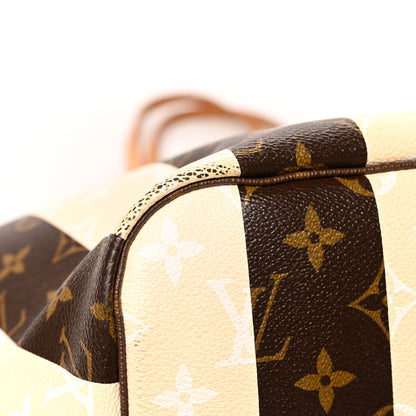 Louis Vuitton Monogram Rayures Neverfull MM 18 of 18