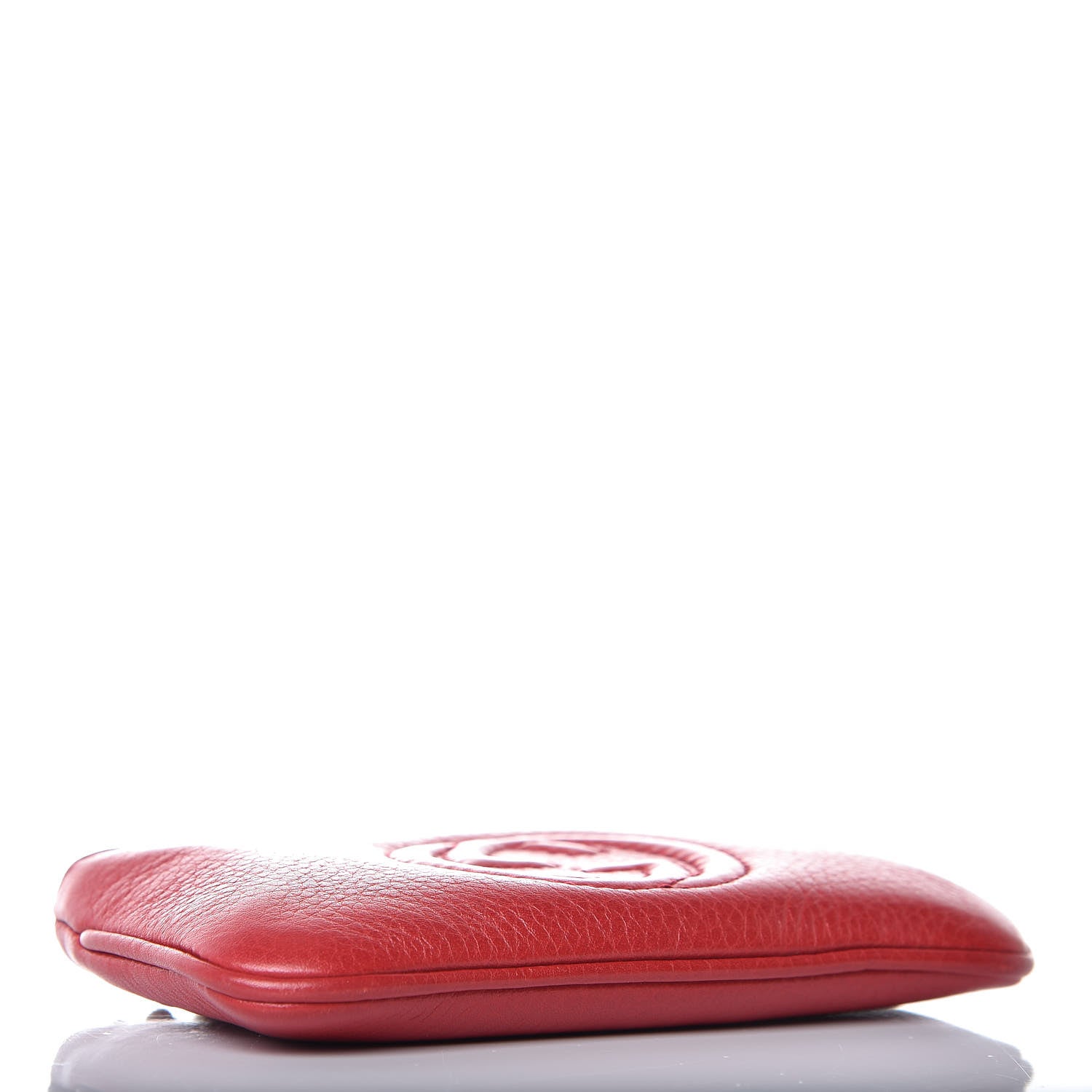 Gucci Pebbled Calfskin Soho Key Case Red 4 of 8