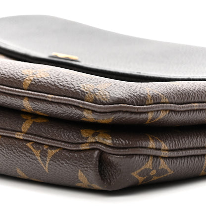 Louis Vuitton Monogram Twice Pochette Black 8 of 13
