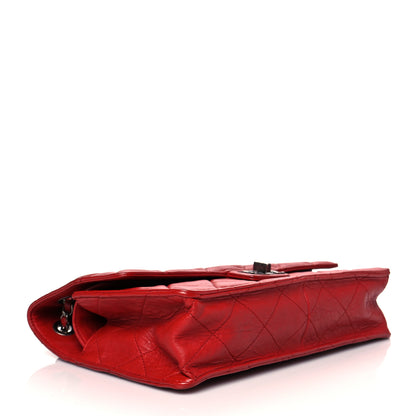 Chanel Washed Lambskin Jumbo Take Away Flap Red 3 of 9