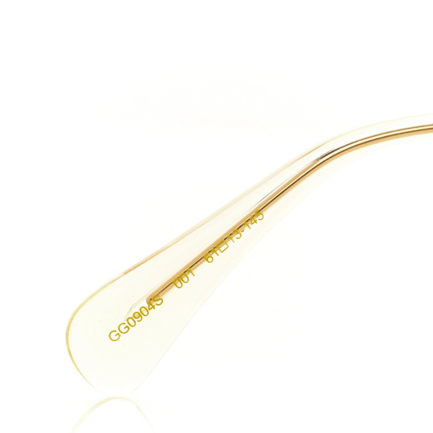 Gucci Aviator Sunglasses GG0904S Gold 6 of 6