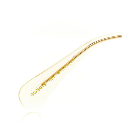 Gucci Aviator Sunglasses GG0904S Gold 6 of 6