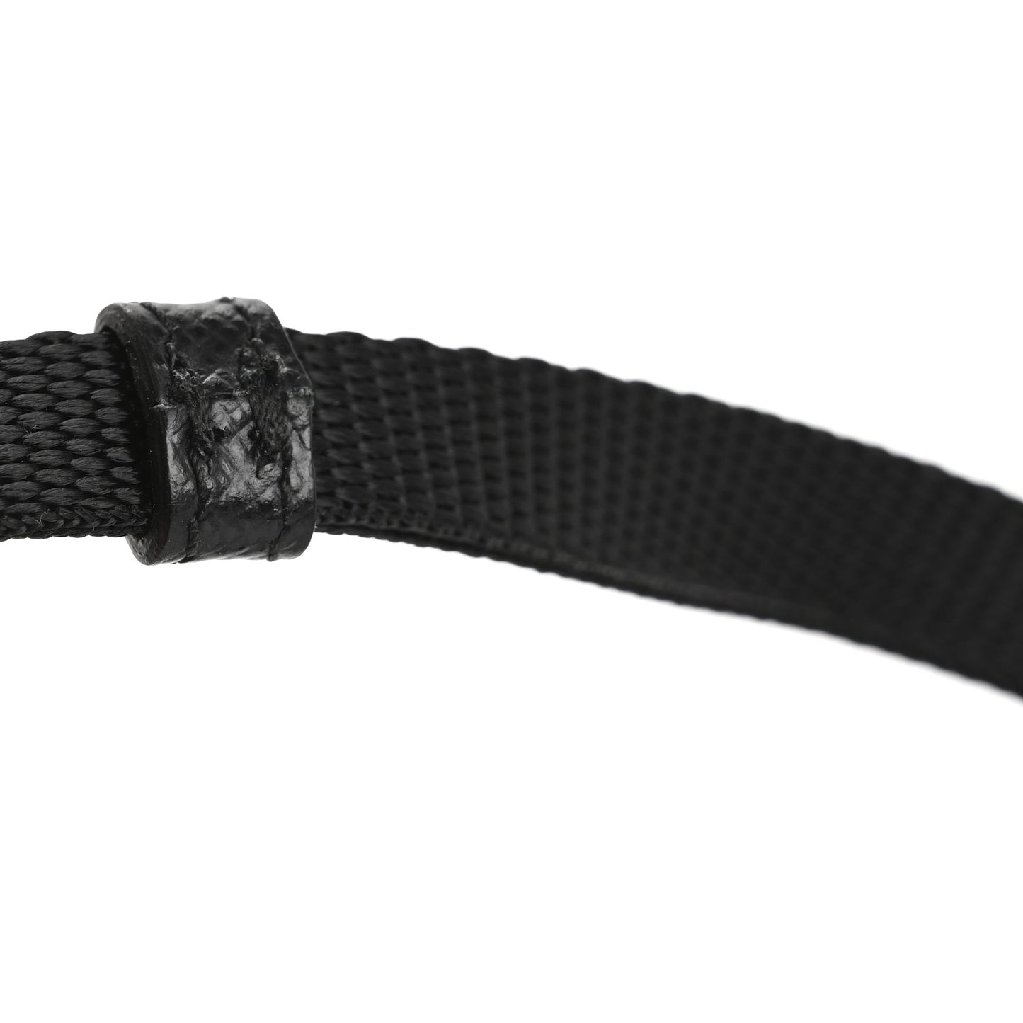 Saffiano Racing Logo Patch Mini Bag Black