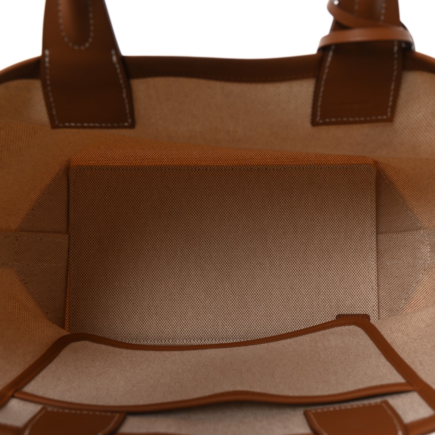 Hermes Military Toile Canvas Swift Steeple 25 Bag Gold 5 of 10