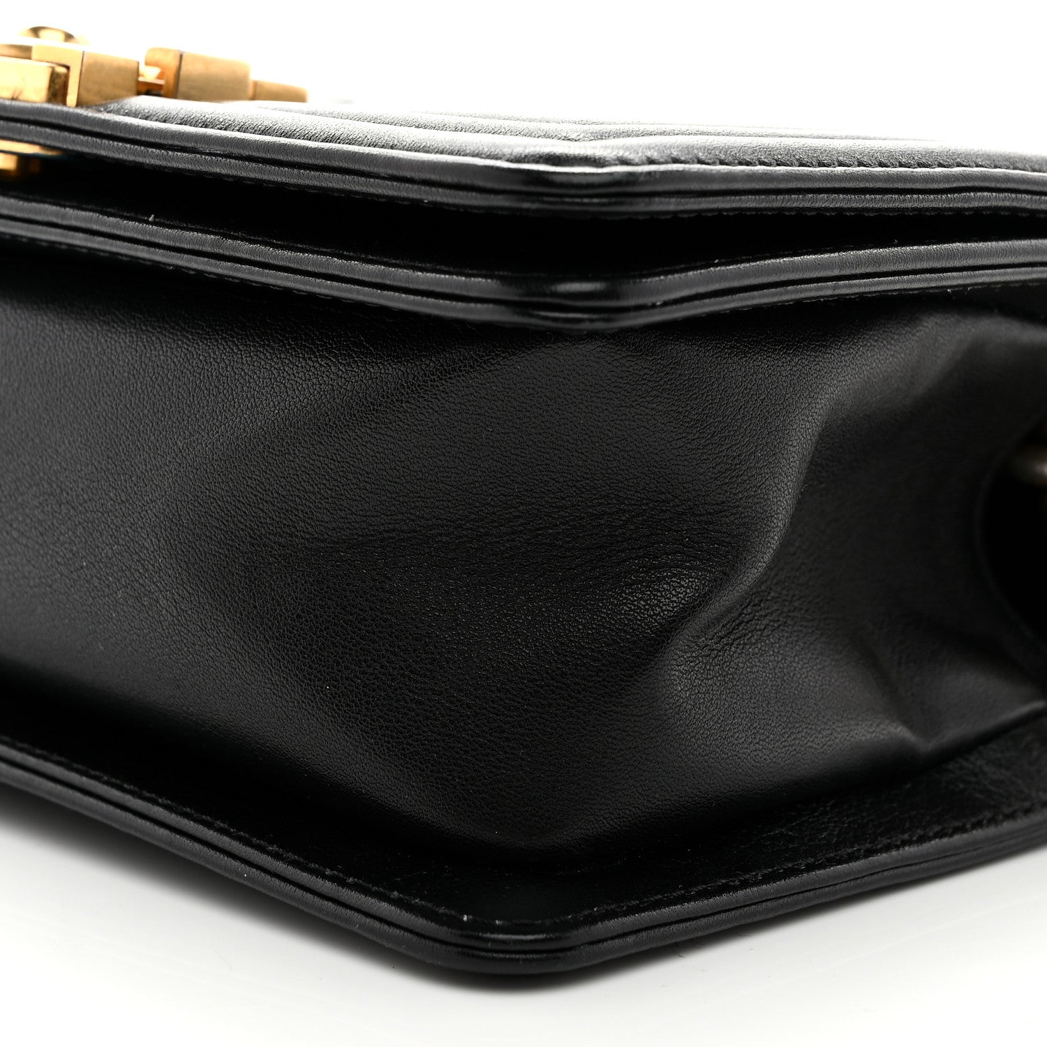 Chanel Lambskin Quilted Small Boy Flap Black 10 of 10