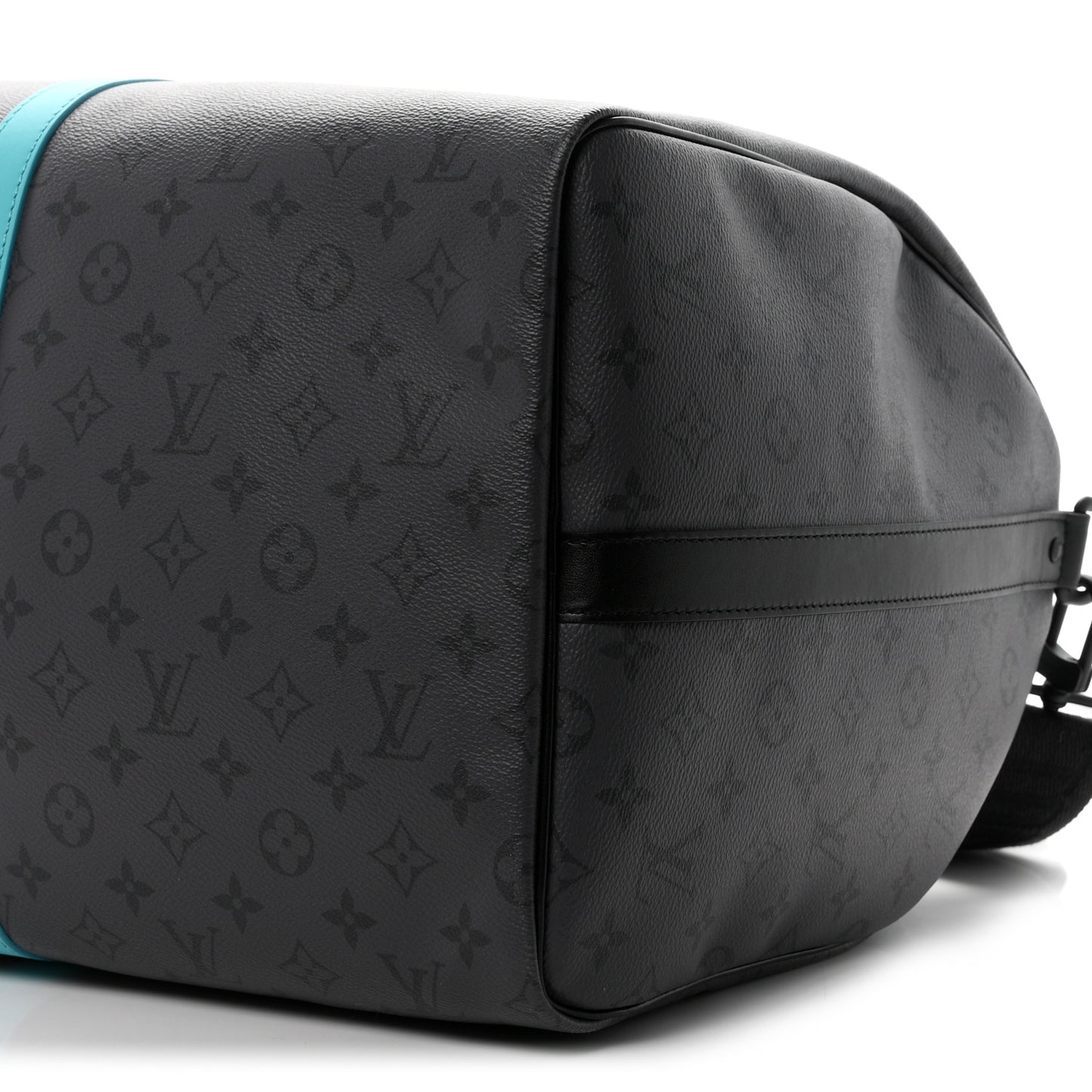 Reverse Monogram Eclipse Keepall Bandouliere 55 Turquoise
