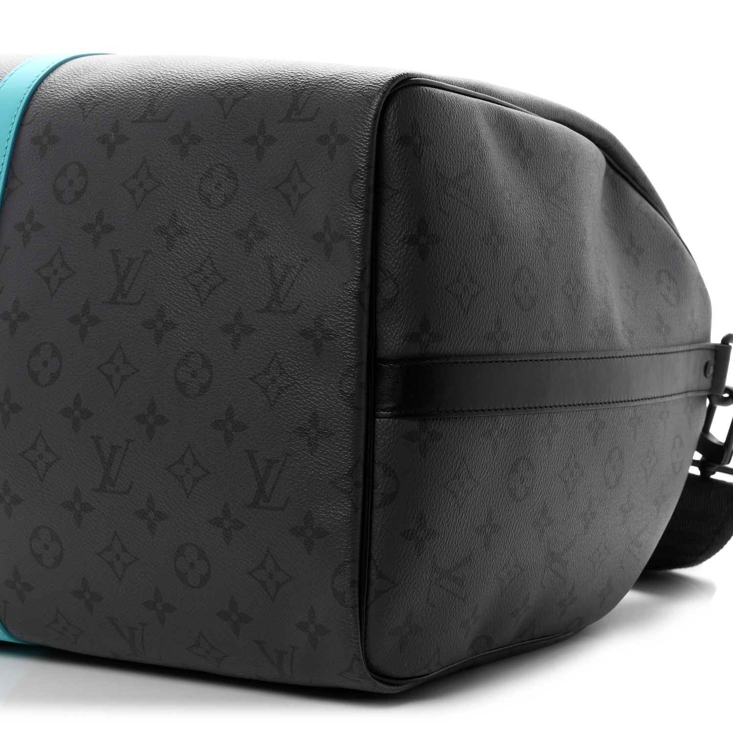 Louis Vuitton Reverse Monogram Eclipse Keepall Bandouliere 55 Turquoise 8 of 8