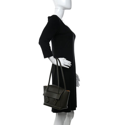 Bottega Veneta Grainy Calfskin Small Arco Kaki 2 of 11