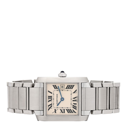 Cartier Stainless Steel 25mm Tank Francaise Quartz Watch 2 of 4