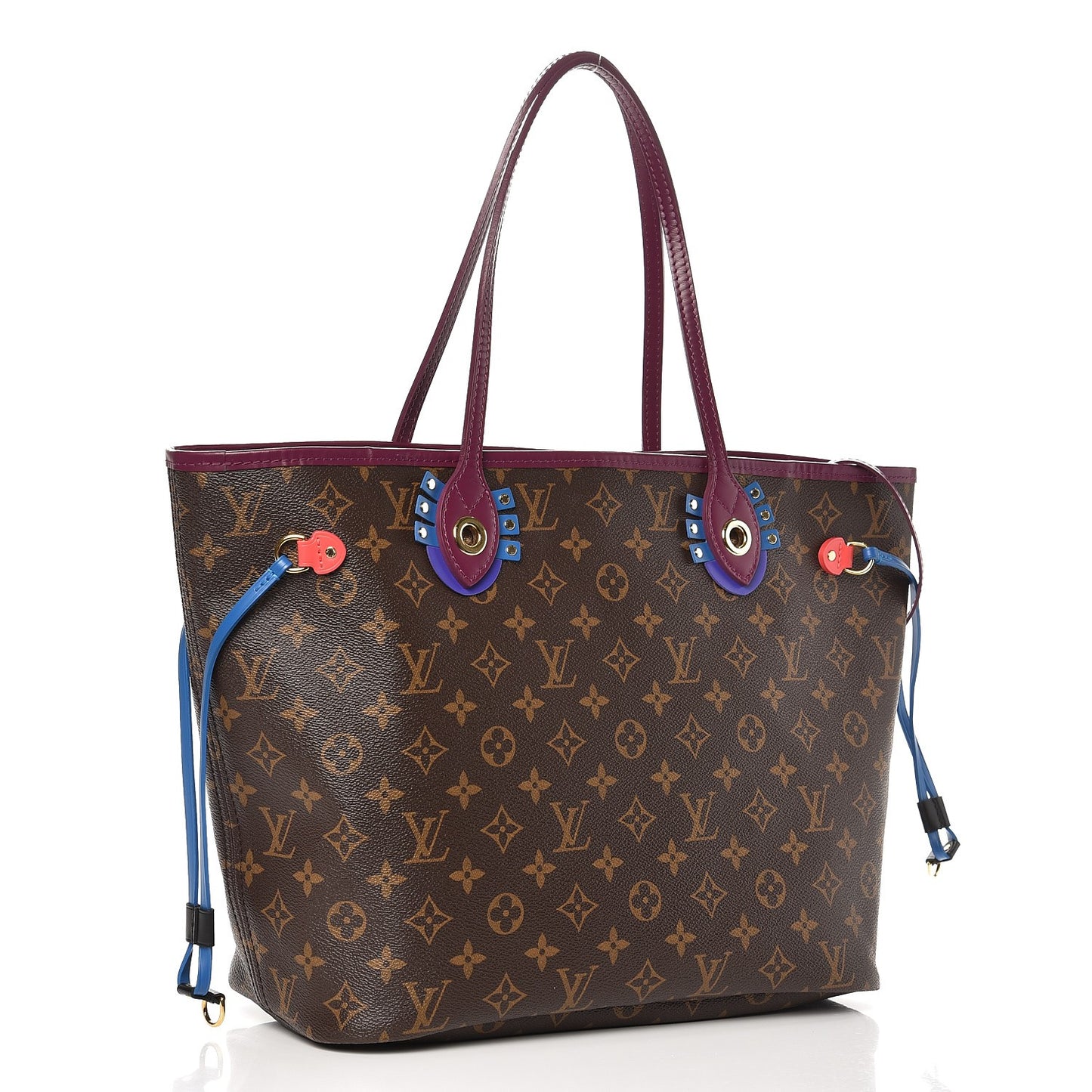 Monogram Totem Neverfull MM Magenta