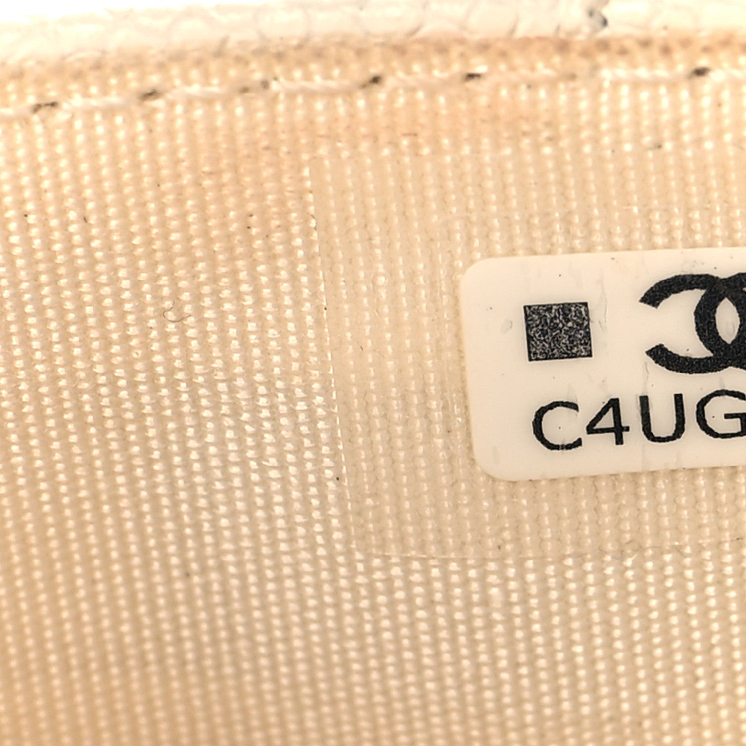Chanel Caviar Quilted CC Logo Card Holder White 8 of 8