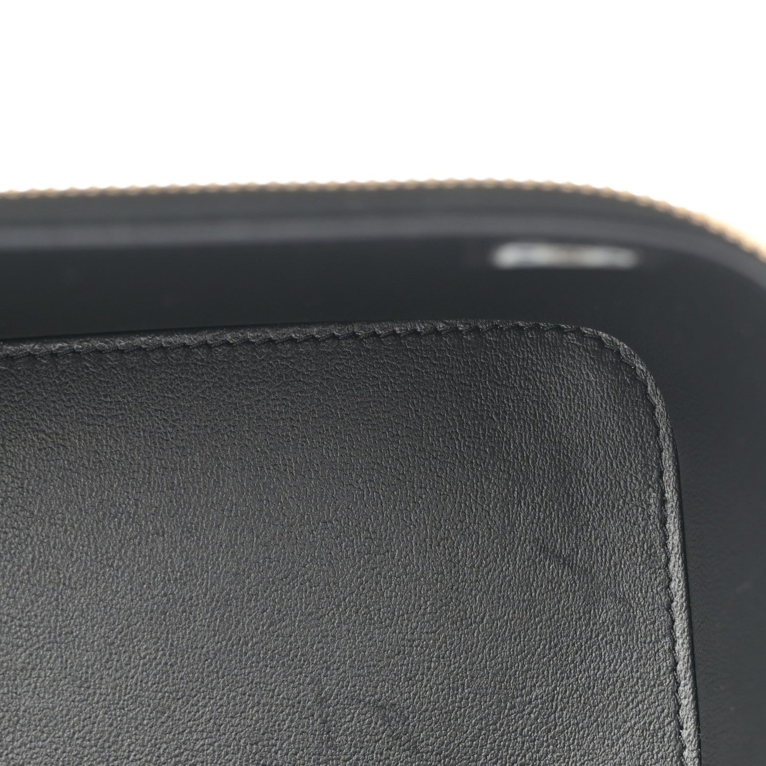 Chanel Lambskin Quilted Pick Me Up Vanity Case Black 1835216